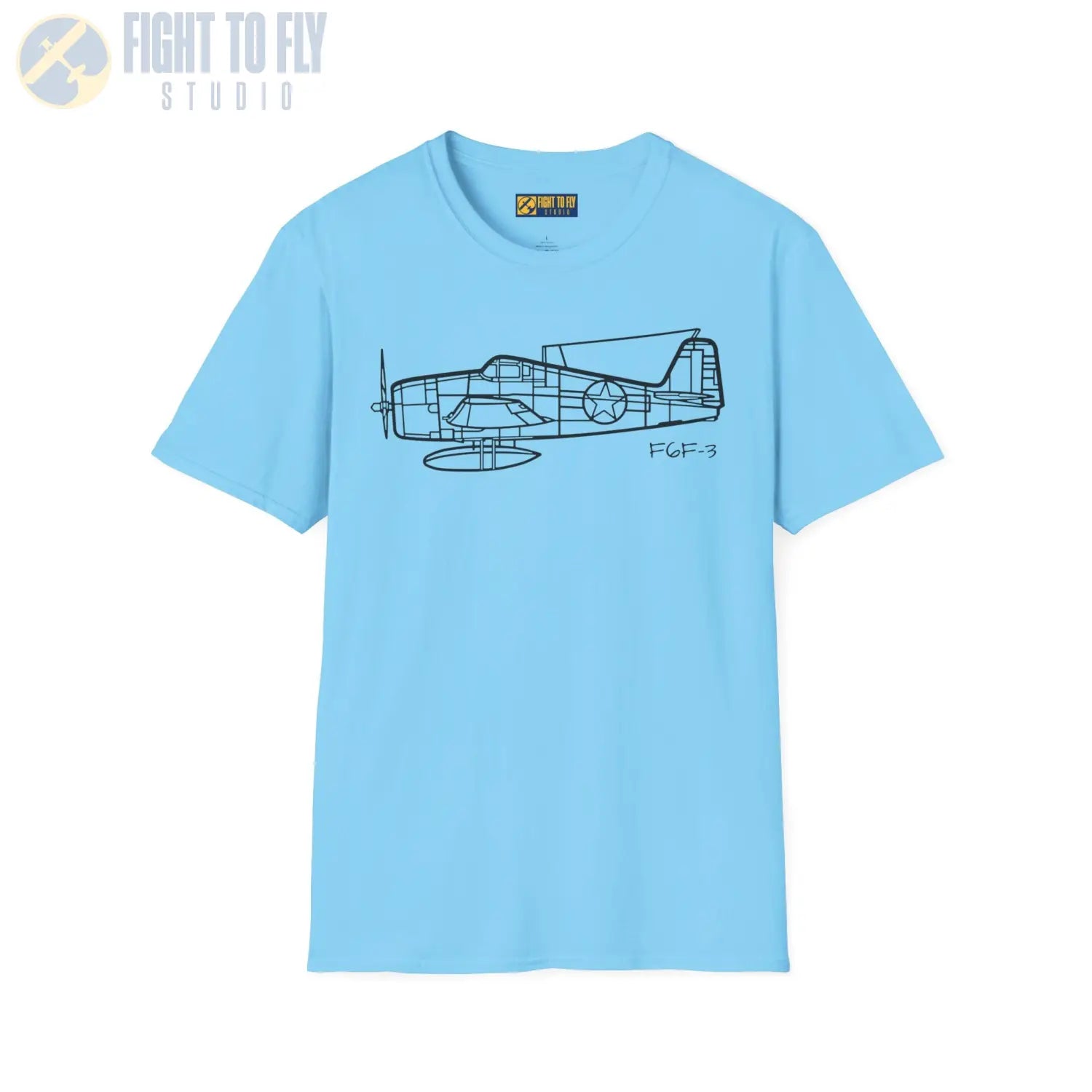 F6F-3 Hellcat T-Shirt - Pilot gifts - WWII warbird t-shirt