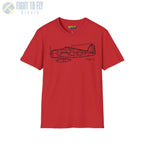 F6F-3 Hellcat T-Shirt - Pilot gifts - WWII warbird t-shirt