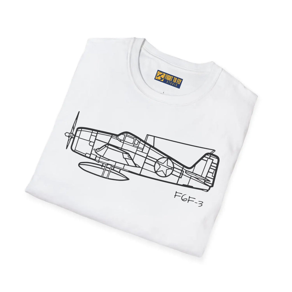 F6F-3 Hellcat T-Shirt - Pilot gifts - WWII warbird t-shirt