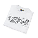 F6F-3 Hellcat T-Shirt - Pilot gifts - WWII warbird t-shirt