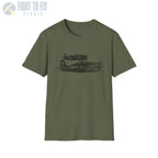 F6F Hellcat “Pair in Flight” WWII T-Shirt - Pilot gifts - warbird t-shirt