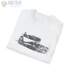 F6F Hellcat “Pair in Flight” WWII T-Shirt - Pilot gifts - warbird t-shirt
