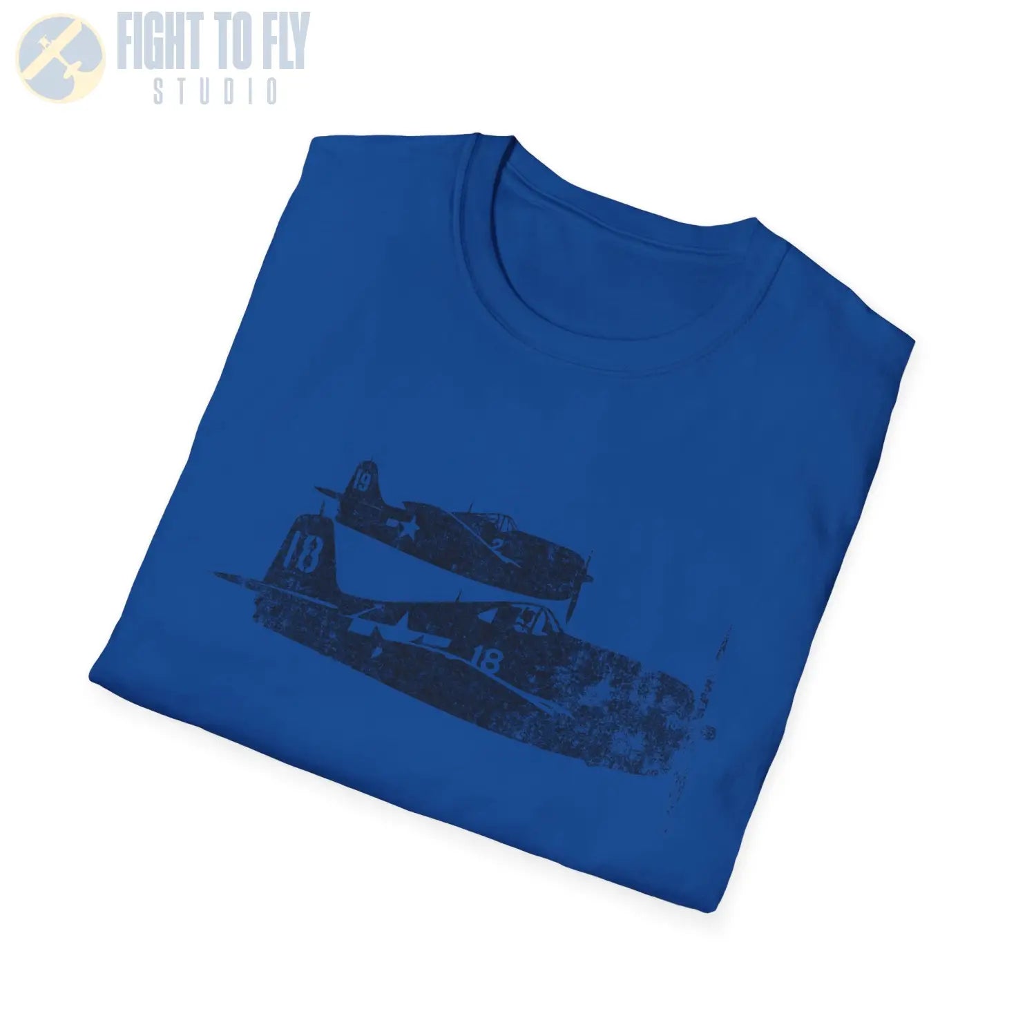 F6F Hellcat “Pair in Flight” WWII T-Shirt - Pilot gifts - warbird t-shirt