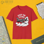 F6F Hellcat “Keep ’Em Flying!” - T-Shirt - Pilot gifts - WWII warbird t-shirt