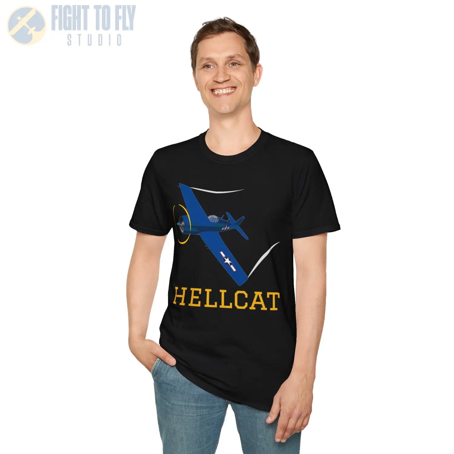 F6F Hellcat Premium T-Shirt - Pilot gifts - WWII warbird t-shirt