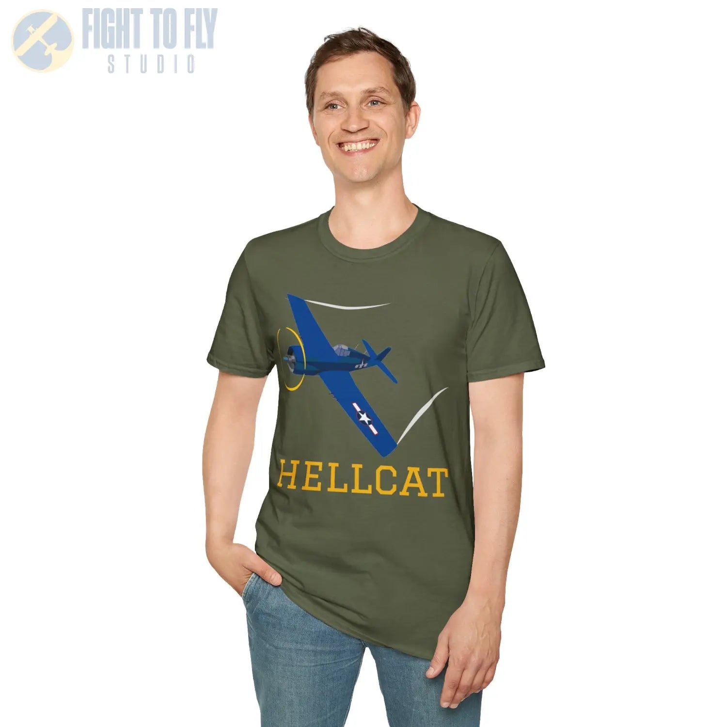 F6F Hellcat Premium T-Shirt - Pilot gifts - WWII warbird t-shirt