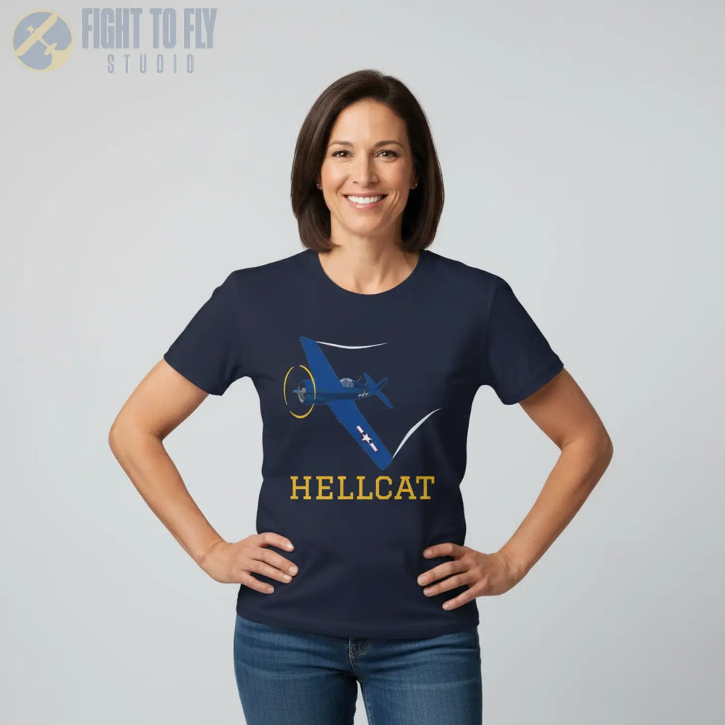 F6F Hellcat Premium T-Shirt - Pilot gifts - WWII warbird t-shirt