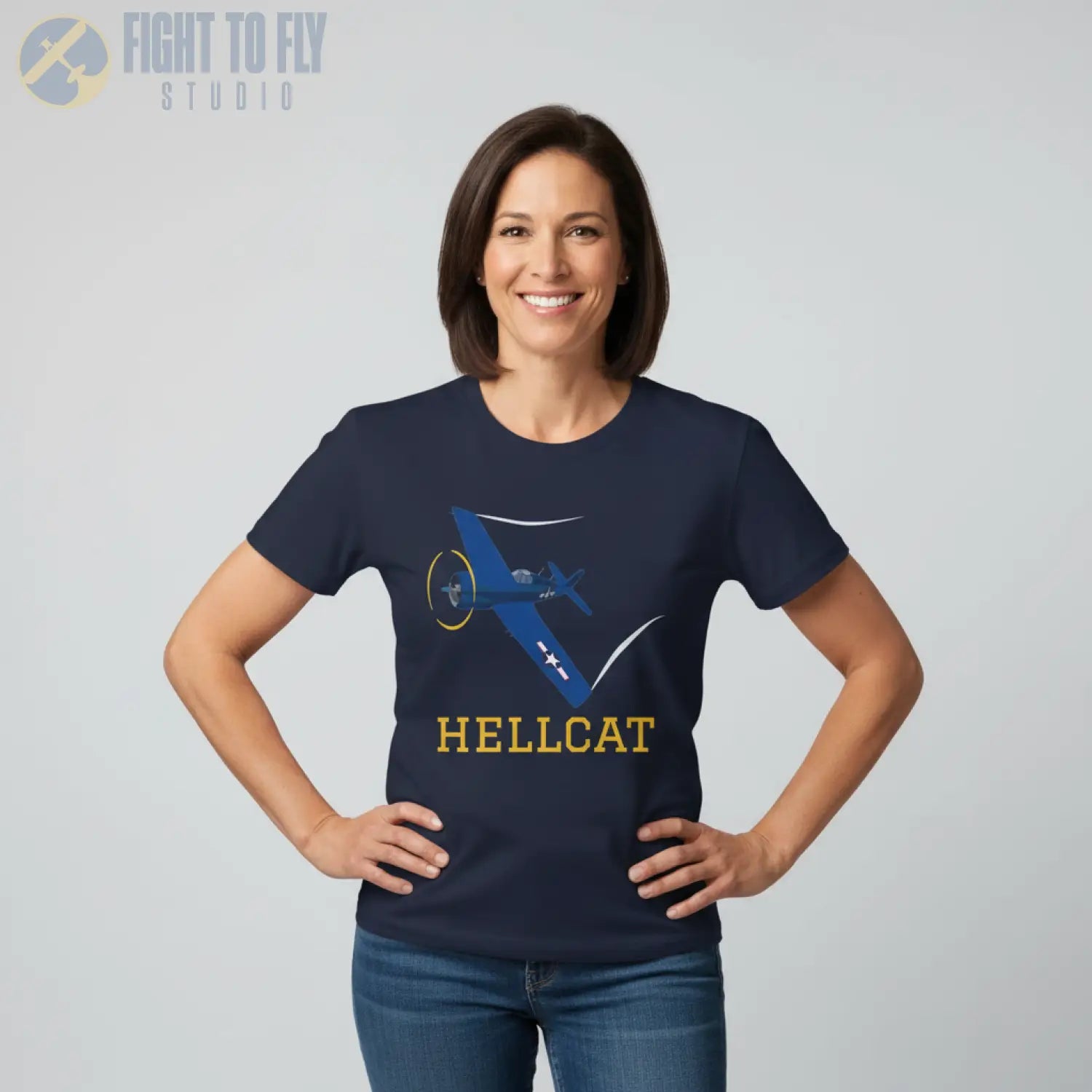F6F Hellcat Premium T-Shirt - Pilot gifts - WWII warbird t-shirt