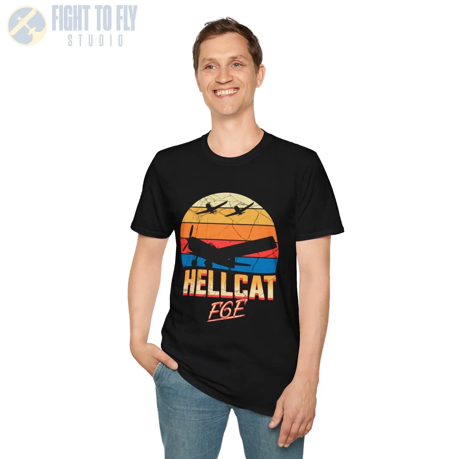 F6F Hellcat Premium T-Shirt - Pilot gifts - WWII warbird t-shirt