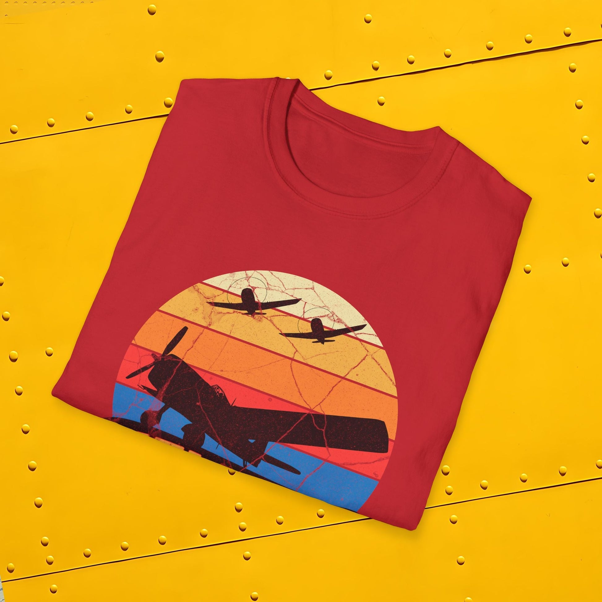 F6F Hellcat Premium T-Shirt – WWII Carrier Fighter Full Graphic Aviation Tee - Pilot gifts - warbird t-shirt