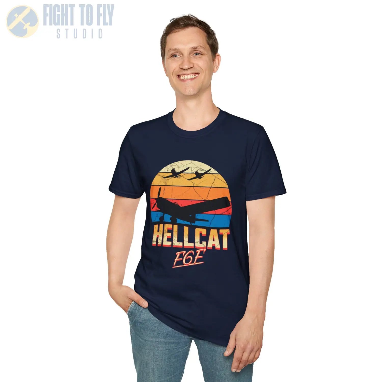 F6F Hellcat Premium T-Shirt - Pilot gifts - WWII warbird t-shirt
