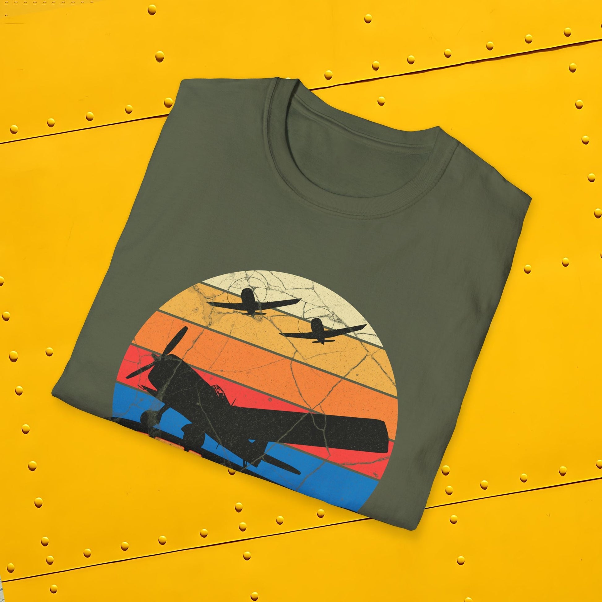F6F Hellcat Premium T-Shirt – WWII Carrier Fighter Full Graphic Aviation Tee - Pilot gifts - warbird t-shirt