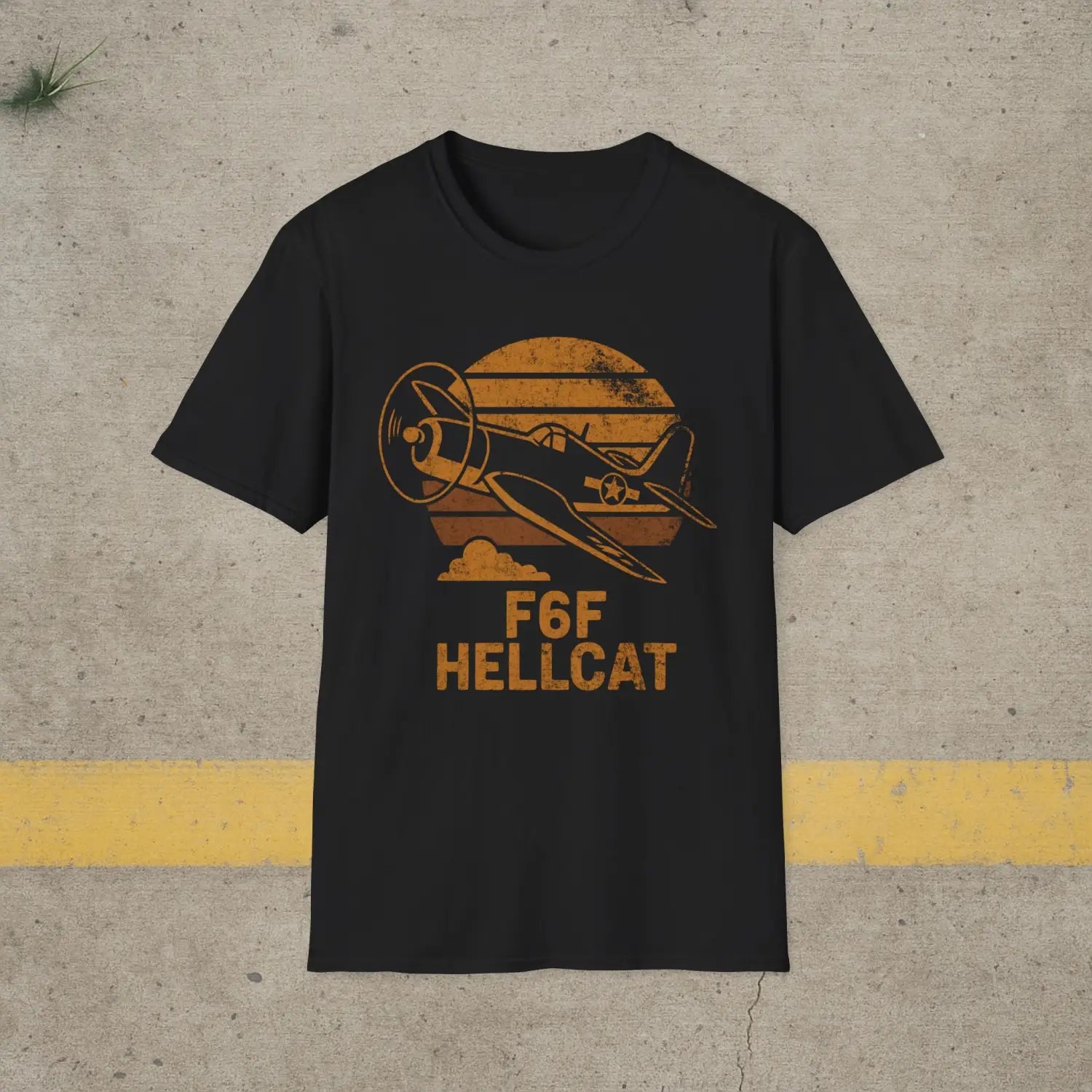 F6F Hellcat “Retro Heritage” WWII T-Shirt - Pilot gifts - warbird t-shirt