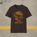 F6F Hellcat “Retro Heritage” WWII T-Shirt - Pilot gifts - warbird t-shirt