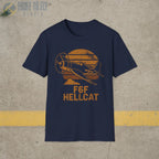 F6F Hellcat “Retro Heritage” WWII T-Shirt - Pilot gifts - warbird t-shirt