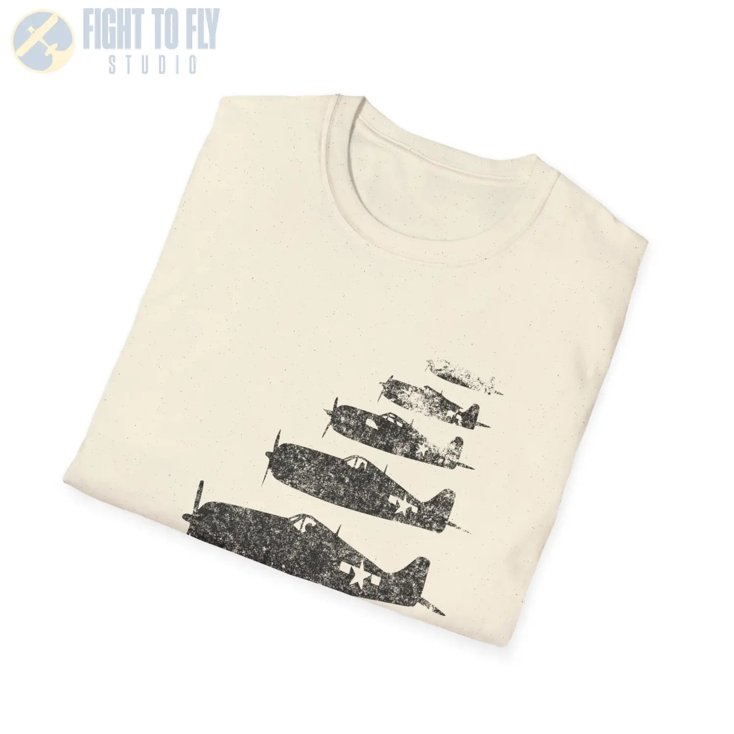 F6F Hellcat “Six in Formation” WWII T-Shirt - Pilot gifts - warbird t-shirt
