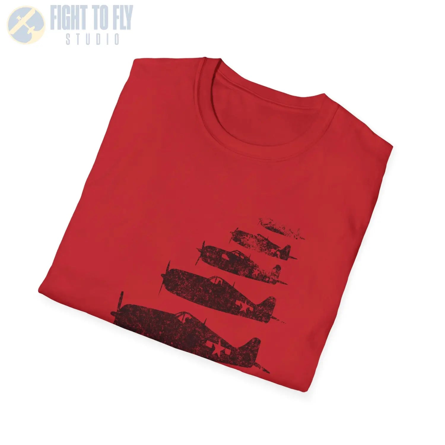 F6F Hellcat “Six in Formation” WWII T-Shirt - Pilot gifts - warbird t-shirt