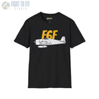 F6F Hellcat Side Profile T-Shirt - Pilot gifts - WWII warbird t-shirt