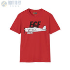 F6F Hellcat Side Profile T-Shirt - Pilot gifts - WWII warbird t-shirt