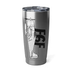 F6F Tumbler – WWII Navy Dominator Side Profile - Mug - Pilot gifts - warbird t-shirt