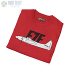 F7F Tigercat Side Profile T-Shirt - Pilot gifts - WWII warbird t-shirt