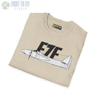 F7F Tigercat Side Profile T-Shirt - Pilot gifts - WWII warbird t-shirt