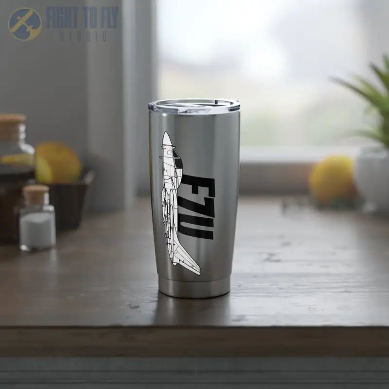 F7U Tumbler – Experimental Navy Jet Fighter Design - Mug - Pilot gifts - WWII warbird t-shirt
