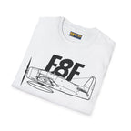 F8F Bearcat Side Profile T-Shirt - Pilot gifts - WWII warbird t-shirt