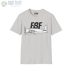 F8F Bearcat Side Profile T-Shirt - Pilot gifts - WWII warbird t-shirt