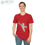 F9F Panther Comic Style T-Shirt - Pilot gifts - WWII warbird t-shirt