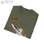 F9F Panther Comic Style T-Shirt - Pilot gifts - WWII warbird t-shirt