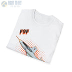 F9F Panther Comic Style T-Shirt - Pilot gifts - WWII warbird t-shirt