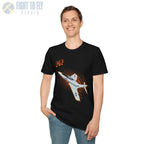 F9F Panther Comic Style T-Shirt - Pilot gifts - WWII warbird t-shirt