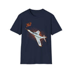 F9F Panther Comic Style T-Shirt - Pilot gifts - WWII warbird t-shirt