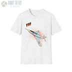 F9F Panther Comic Style T-Shirt - Pilot gifts - WWII warbird t-shirt