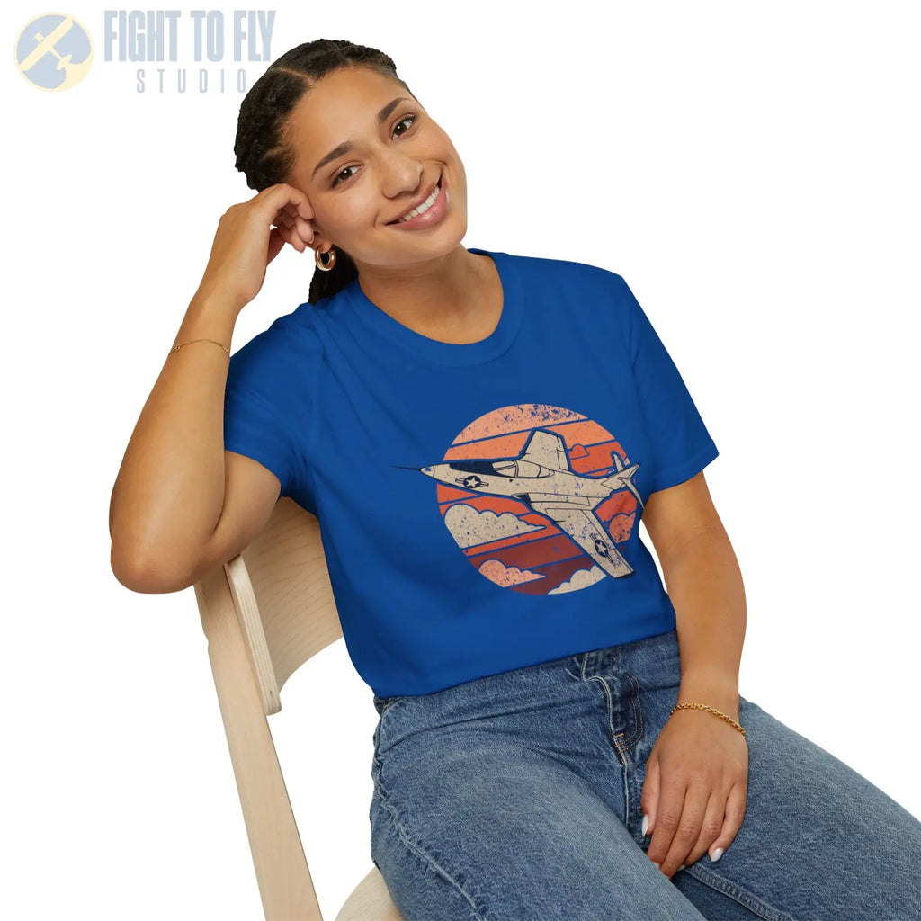 F9F Panther Retro T-Shirt - Pilot gifts - WWII warbird t-shirt
