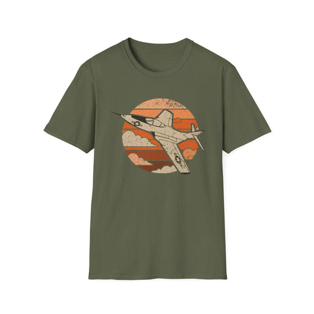 F9F Panther Retro T-Shirt - Pilot gifts - WWII warbird t-shirt