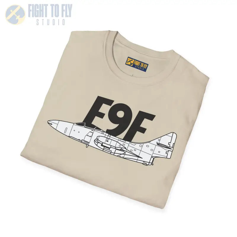 F9F Side Panther Profile T-Shirt - Pilot gifts - WWII warbird t-shirt