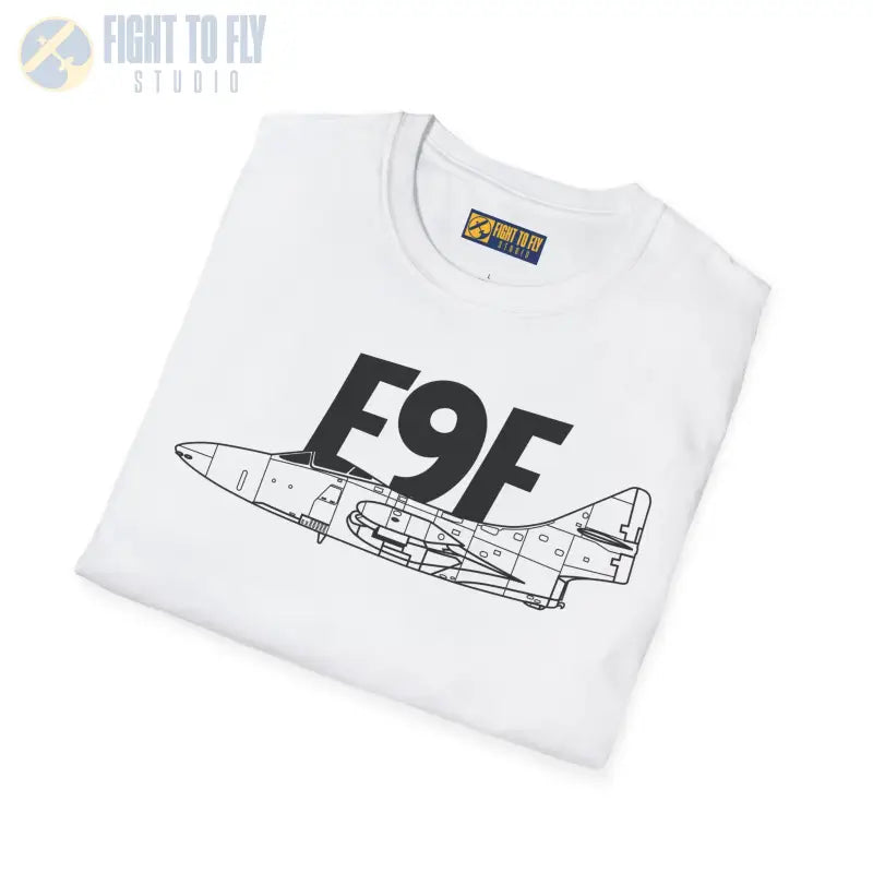 F9F Side Panther Profile T-Shirt - Pilot gifts - WWII warbird t-shirt