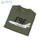 F9F Side Panther Profile T-Shirt - Pilot gifts - WWII warbird t-shirt