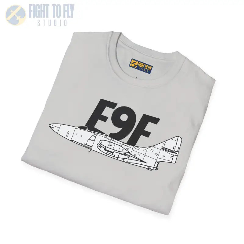 F9F Side Panther Profile T-Shirt - Pilot gifts - WWII warbird t-shirt