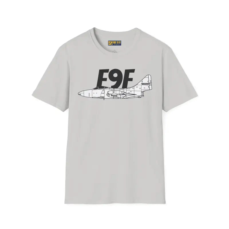 F9F Side Panther Profile T-Shirt - Pilot gifts - WWII warbird t-shirt