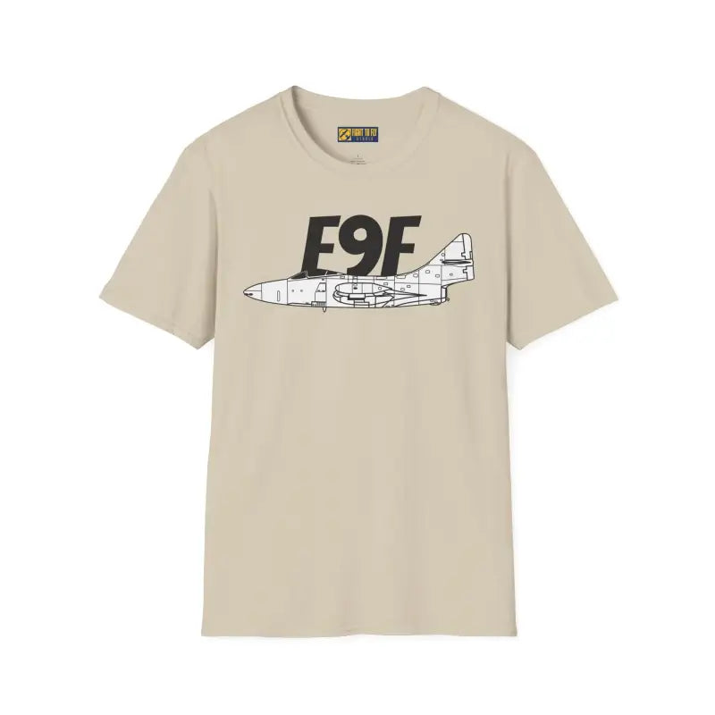 F9F Side Panther Profile T-Shirt - Pilot gifts - WWII warbird t-shirt