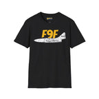 F9F Side Panther Profile T-Shirt - Pilot gifts - WWII warbird t-shirt