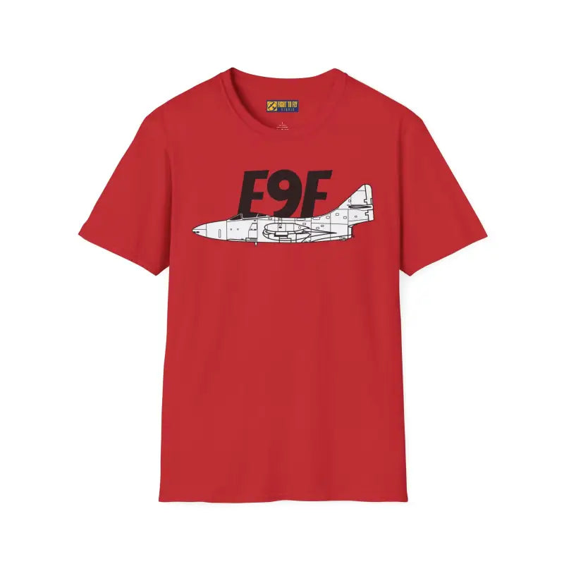F9F Side Panther Profile T-Shirt - Pilot gifts - WWII warbird t-shirt