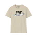 F9F Cougar Side Profile T-Shirt - Pilot gifts - WWII warbird t-shirt