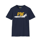 F9F Cougar Side Profile T-Shirt - Pilot gifts - WWII warbird t-shirt