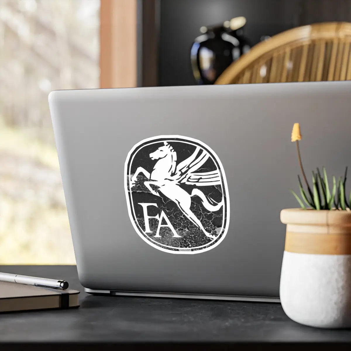 Fairchild Aircraft Kiss-Cut Vinyl Decal - Sleek Home or Office Decor - Paper products - Gifts for pilots - Aviation