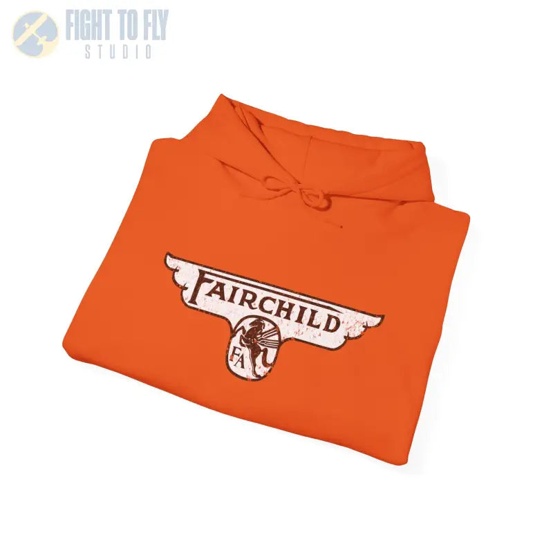 Fairchild Aircraft Unisex Heavy Blend™ Hooded Sweatshirt - Hoodie - Gifts for pilots - Aviation apparel