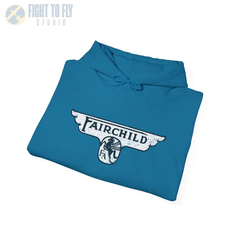 Fairchild Aircraft Unisex Heavy Blend™ Hooded Sweatshirt - Hoodie - Gifts for pilots - Aviation apparel